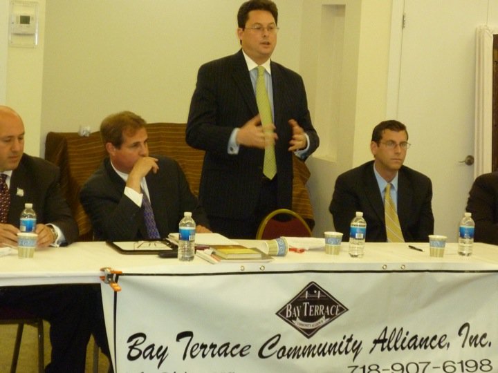 Vince Tabone Speaks at Bay Terrace Community Alliance, Inc.